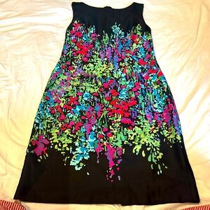 Chetta B Size 2 Cotton/Spandex Dress